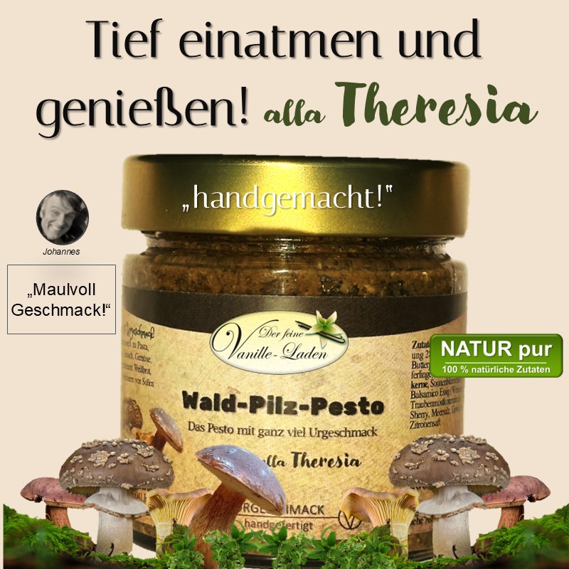Waldpilz-Pesto - Das geniale Urgeschmacks-Pesto!