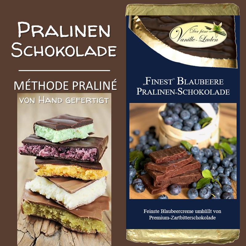 Blaubeere "FINEST" Pralinen-Schokolade