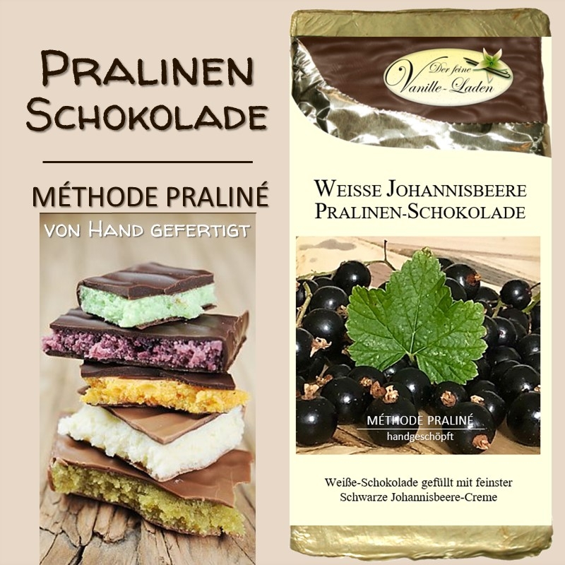 Weiße Johannisbeere Pralinen-Schokolade