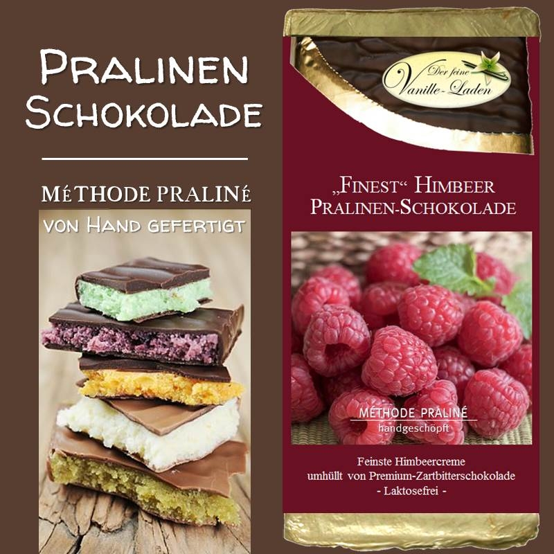 Himbeer "FINEST" Pralinen-Schokolade