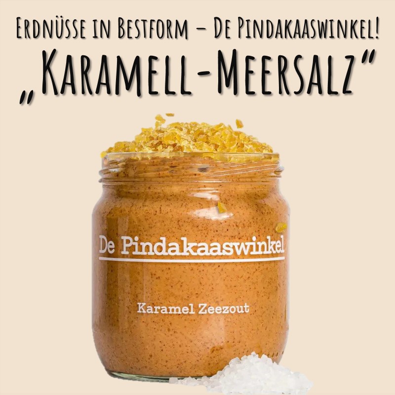 Erdnussbutter "KARAMELL-MEERSALZ"