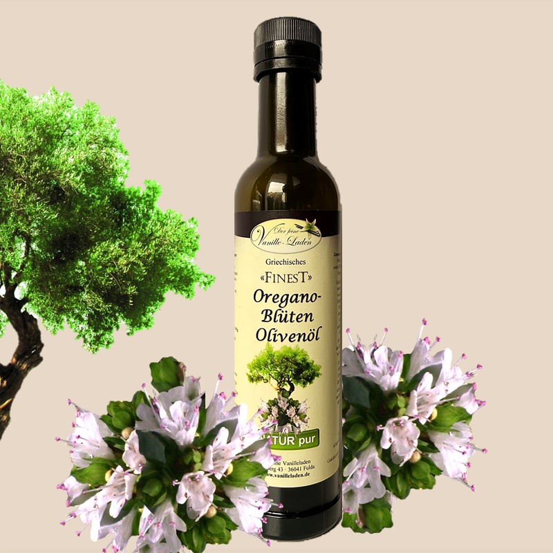 Oregano-Blüten-Olivenöl aus Kreta