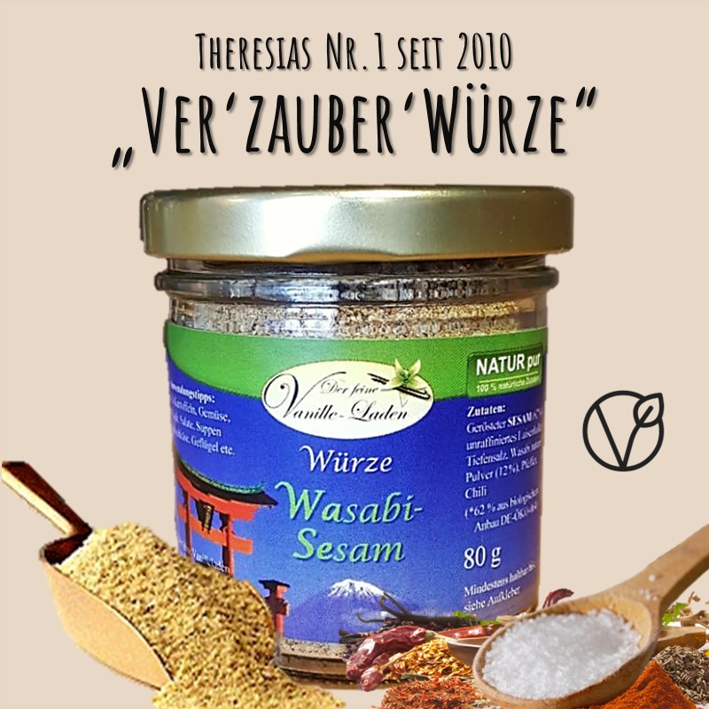 Wasabi Sesam Würze