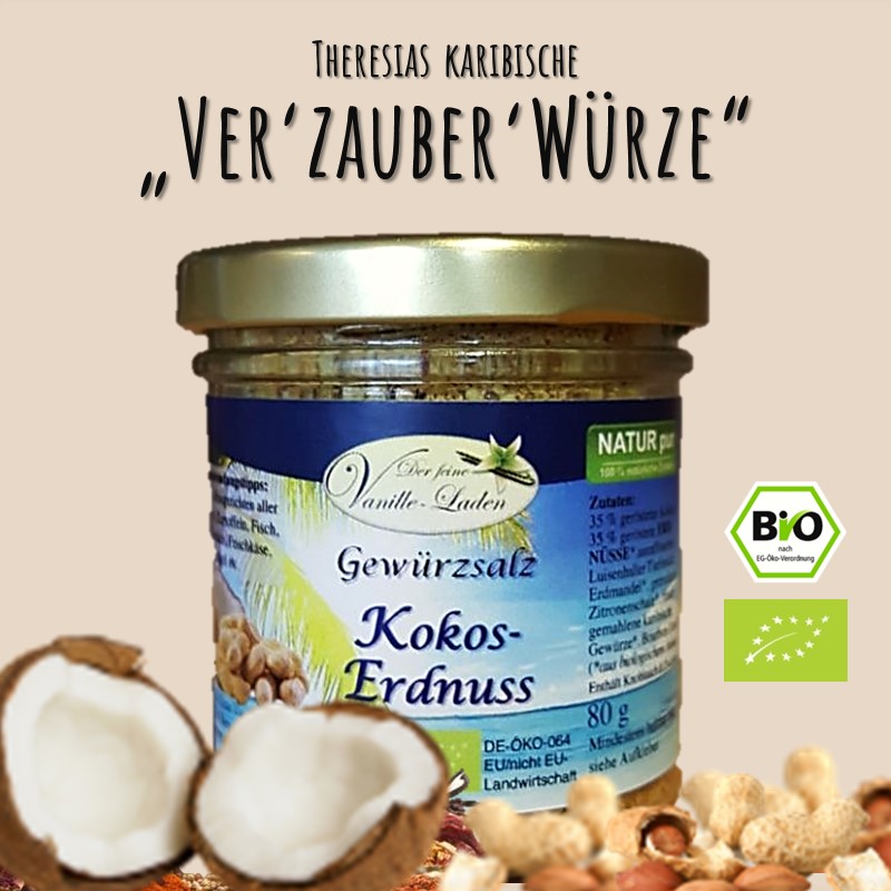 BIO Kokos-Erdnuss Würze