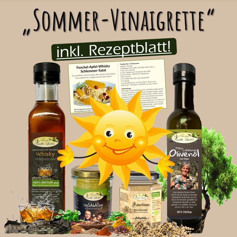 AKTION: Sommer-Vinaigrette - Inkl. Rezeptblatt