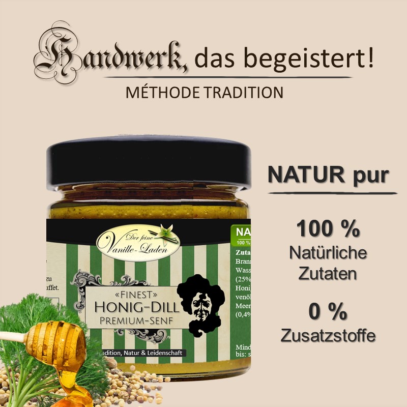 Honig-Dill Premium-Senf