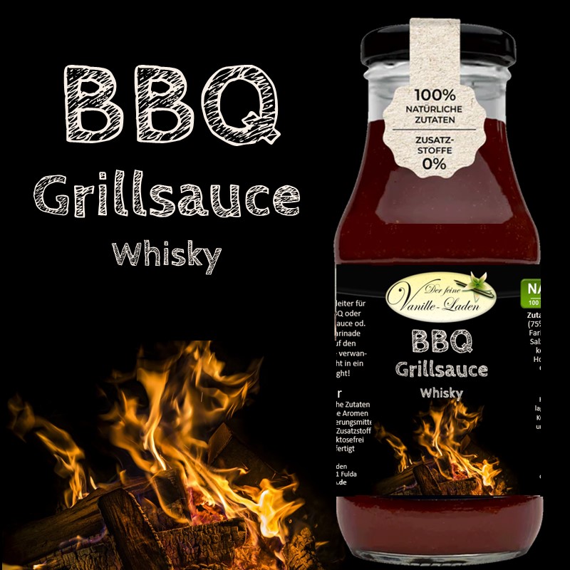 BBQ Grillsauce - Whisky (rauchig-würzig)