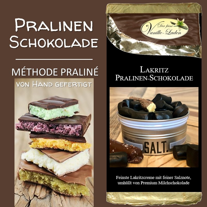 Lakritz Pralinen-Schokolade