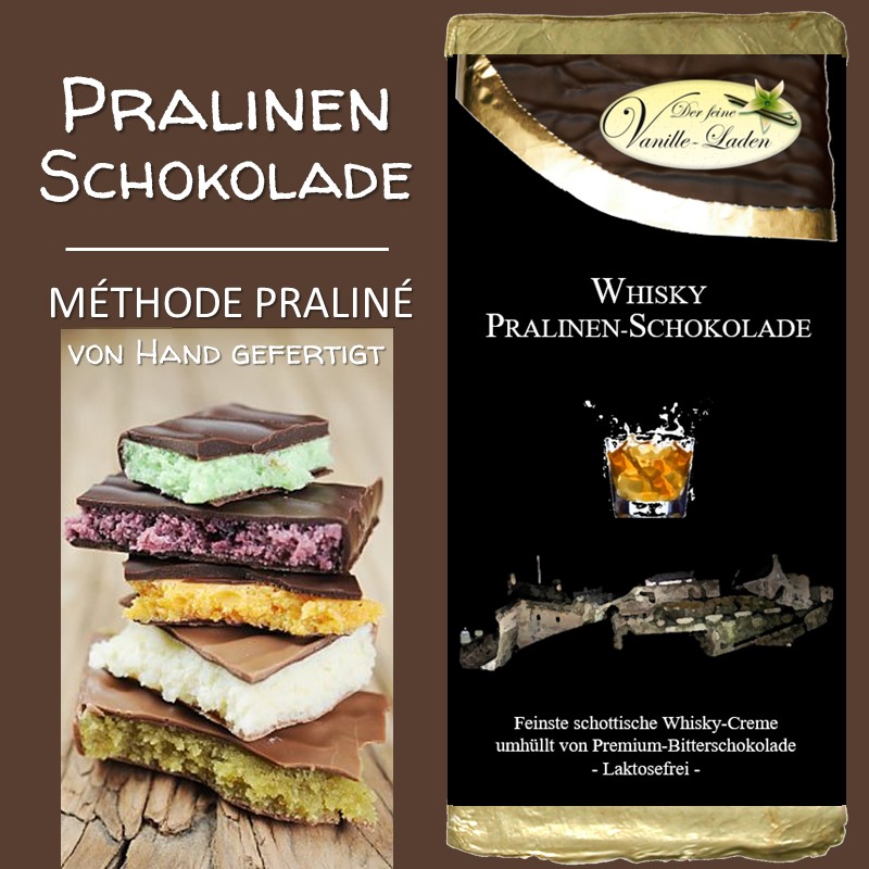 Whisky Pralinen-Schokolade