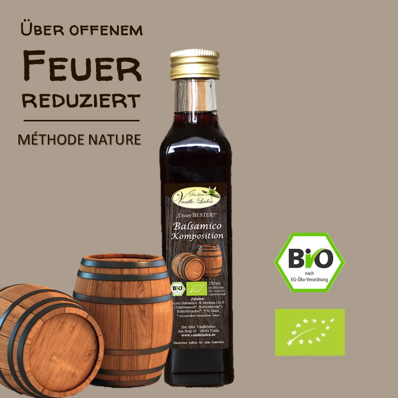 BIO Balsamico Komposition „Unser BESTER Aceto Balsamico di Modena"