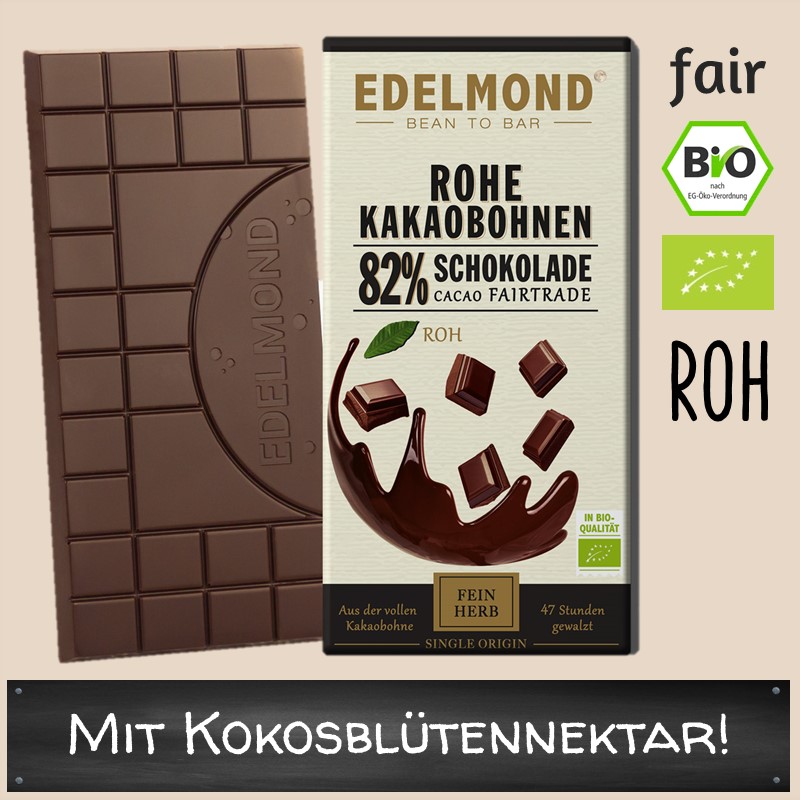 82% Roh/Kakaobohne