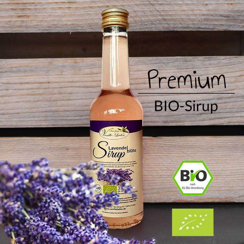 BIO Lavendelblüten-Sirup