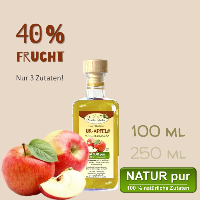 "URGESCHMACK" Ur-Apfel Fruchtbalsam