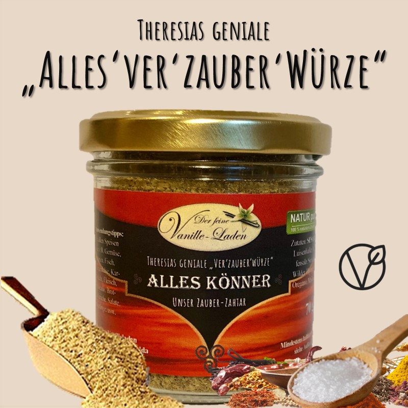 Theresias "ALLES KÖNNER" - die geniale "Ver'Zauber'Würze"