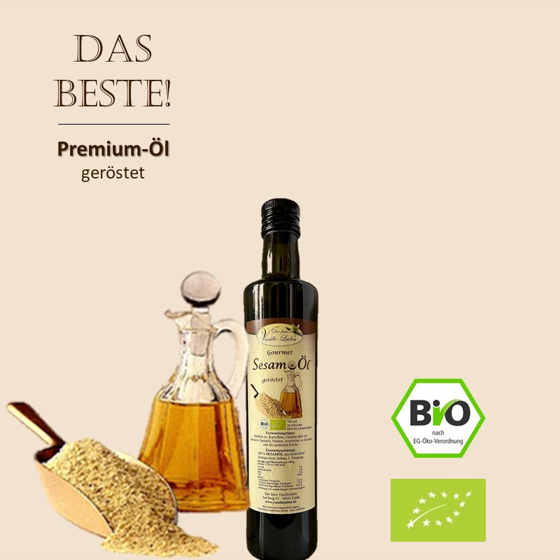 BIO Gourmet Sesamöl 100 ml - geröstet