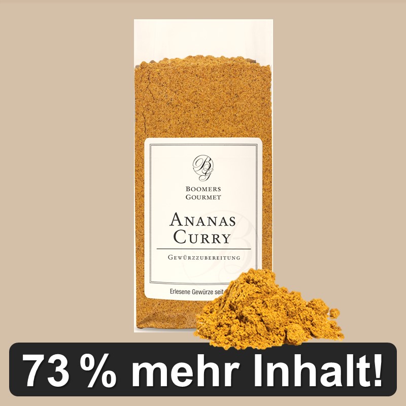 Ananas Curry Gewürzzubereitung