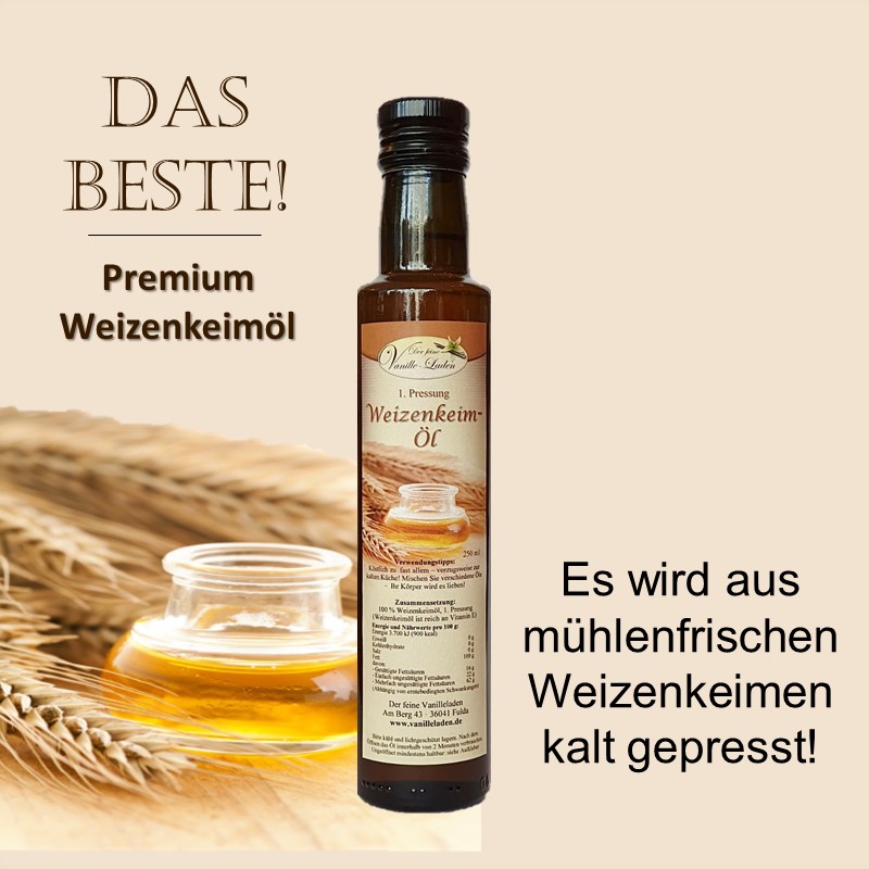Weizenkeimöl, 1. Kaltpressung