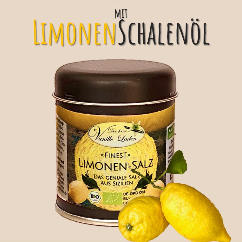 BIO Limonen-Salz aus Sizilien